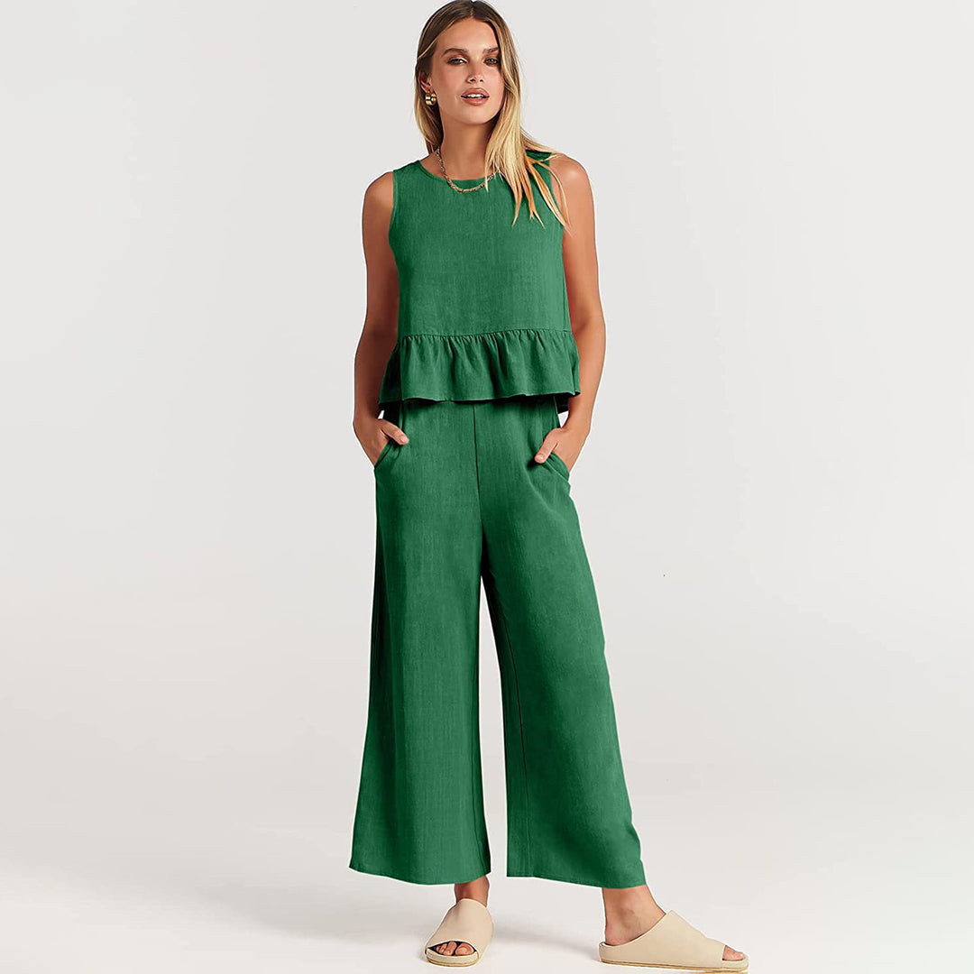 Vestido Verano Ligero Dos Piezas
