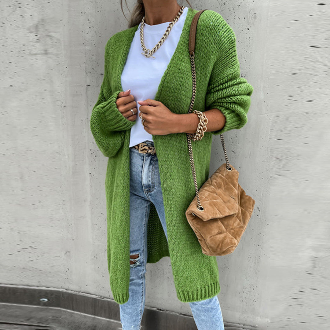 Chaquetón Mujer Clásico Abierto