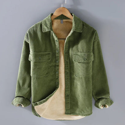 Chaqueta Hombre Invierno Abotonada Clásica