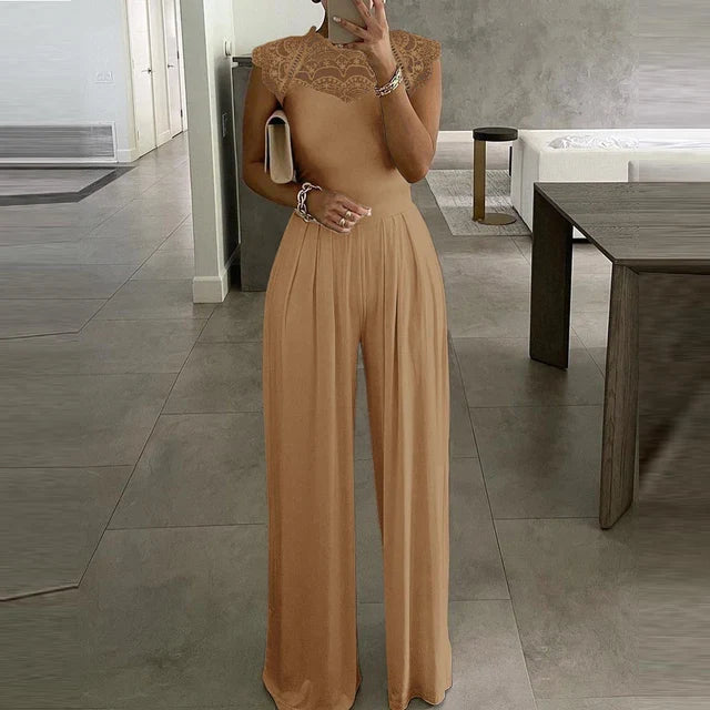 Pantalón Mujer Ancha y Elegante