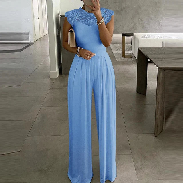 Pantalón Mujer Ancha y Elegante