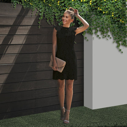 Vestido de Noche de Encaje Elegante
