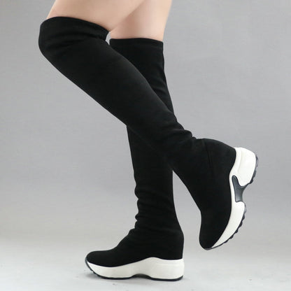 Botas Mujer Deportivas Con Suela Alta
