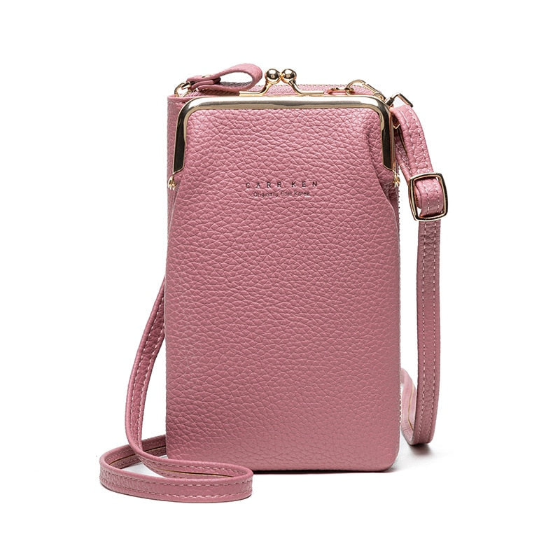 Bolso móvil compacto con correa regulable