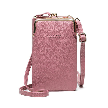 Bolso móvil compacto con correa regulable