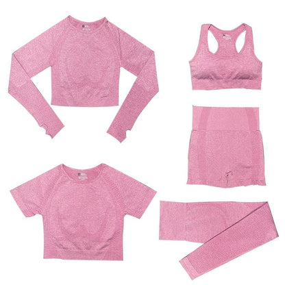 Outfit Fitness Mujer 5 Piezas