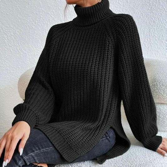 Jersey Cuello Alto Mujer Elegante - Vestiria