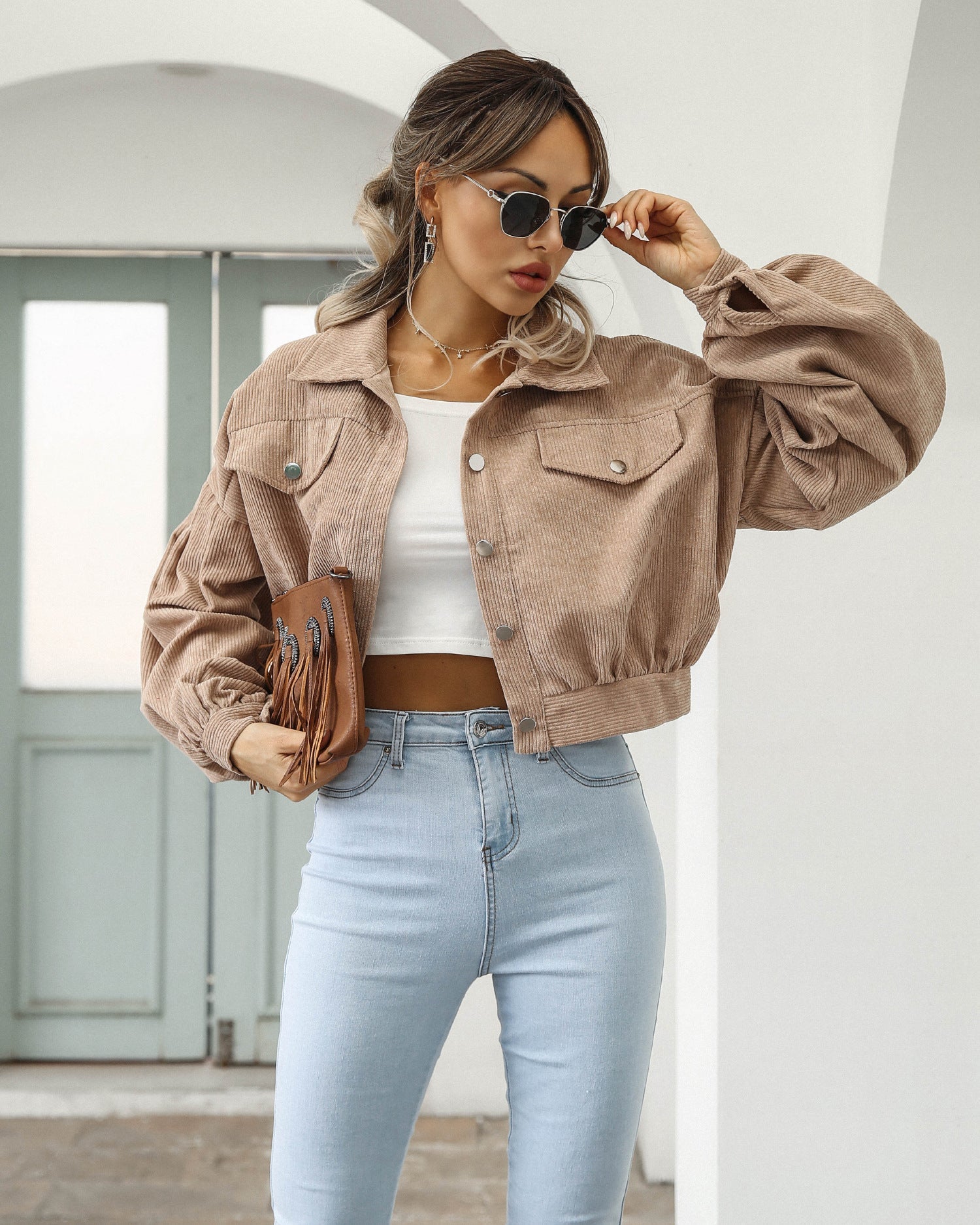 Chaqueta Bomber Deportiva Estilosa - Vestiria