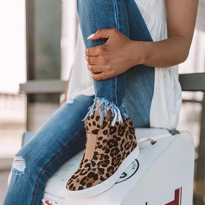 Zapatillas Cuña Cómodas Invierno