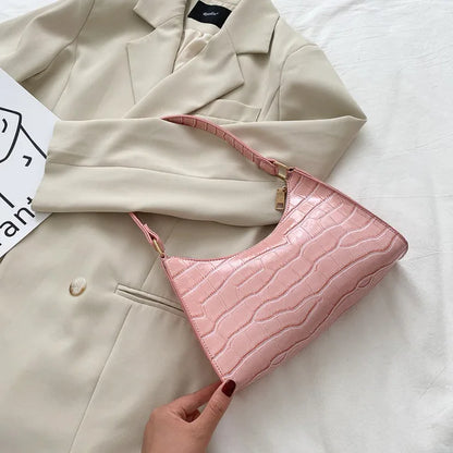 Bolso Bandolera Mujer Piel Imitación Brillante