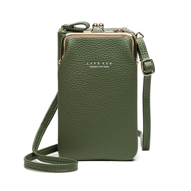 Bolso móvil compacto con correa regulable