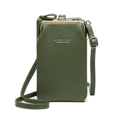 Bolso móvil compacto con correa regulable