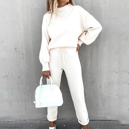 Pantalón y sudadera deportiva femenina cómoda
