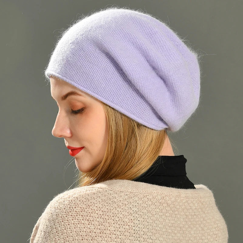 Gorro Mujer Punto Suave Cálido