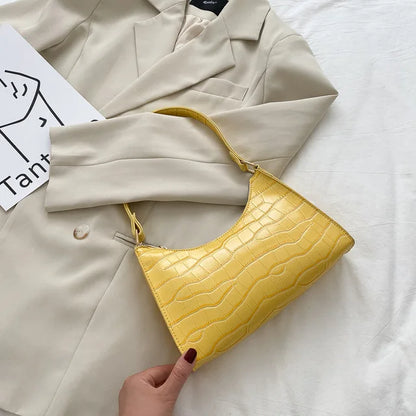 Bolso Bandolera Mujer Piel Imitación Brillante