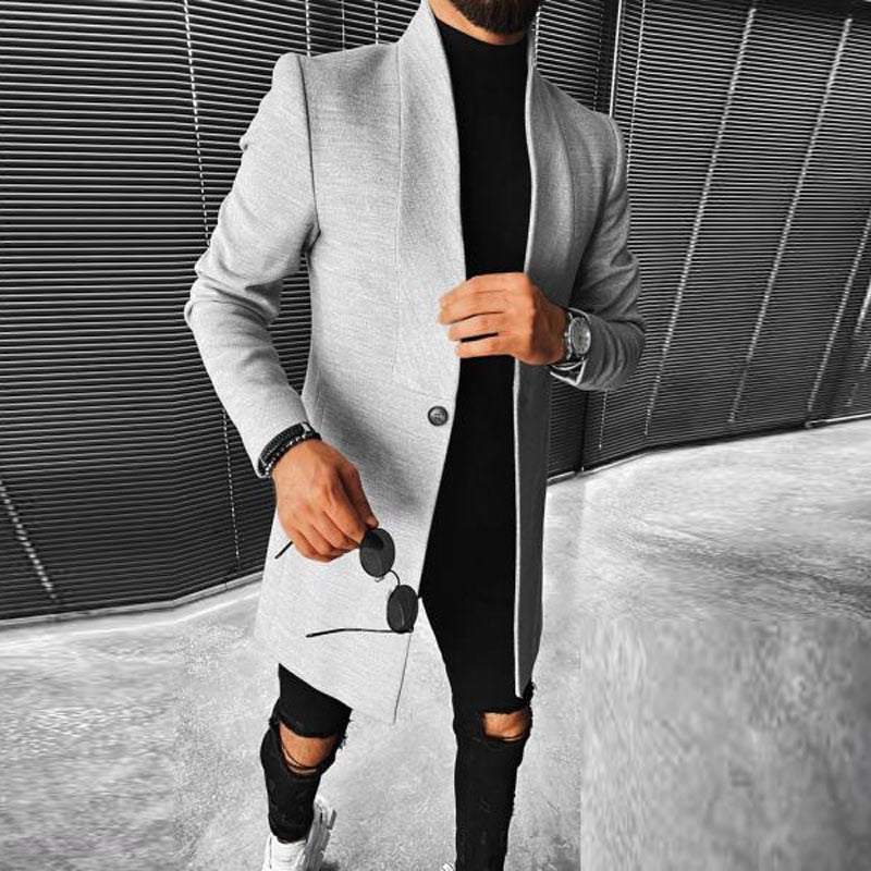 Chaqueta Hombre Estilo Urbano Geométrico
