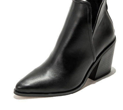Botas Vaqueras Estilo Cowboy con Tacón Alto