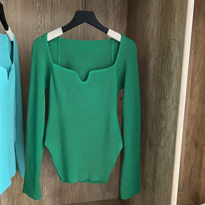 Sudadera Mujer Punto Manga Larga Cuello Redondo