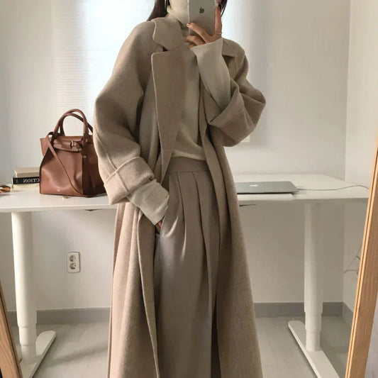 Abrigo Invierno Mujer Largo y Elegante - Vestiria