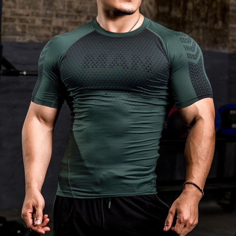 Camiseta Deporte Fitness Hombre