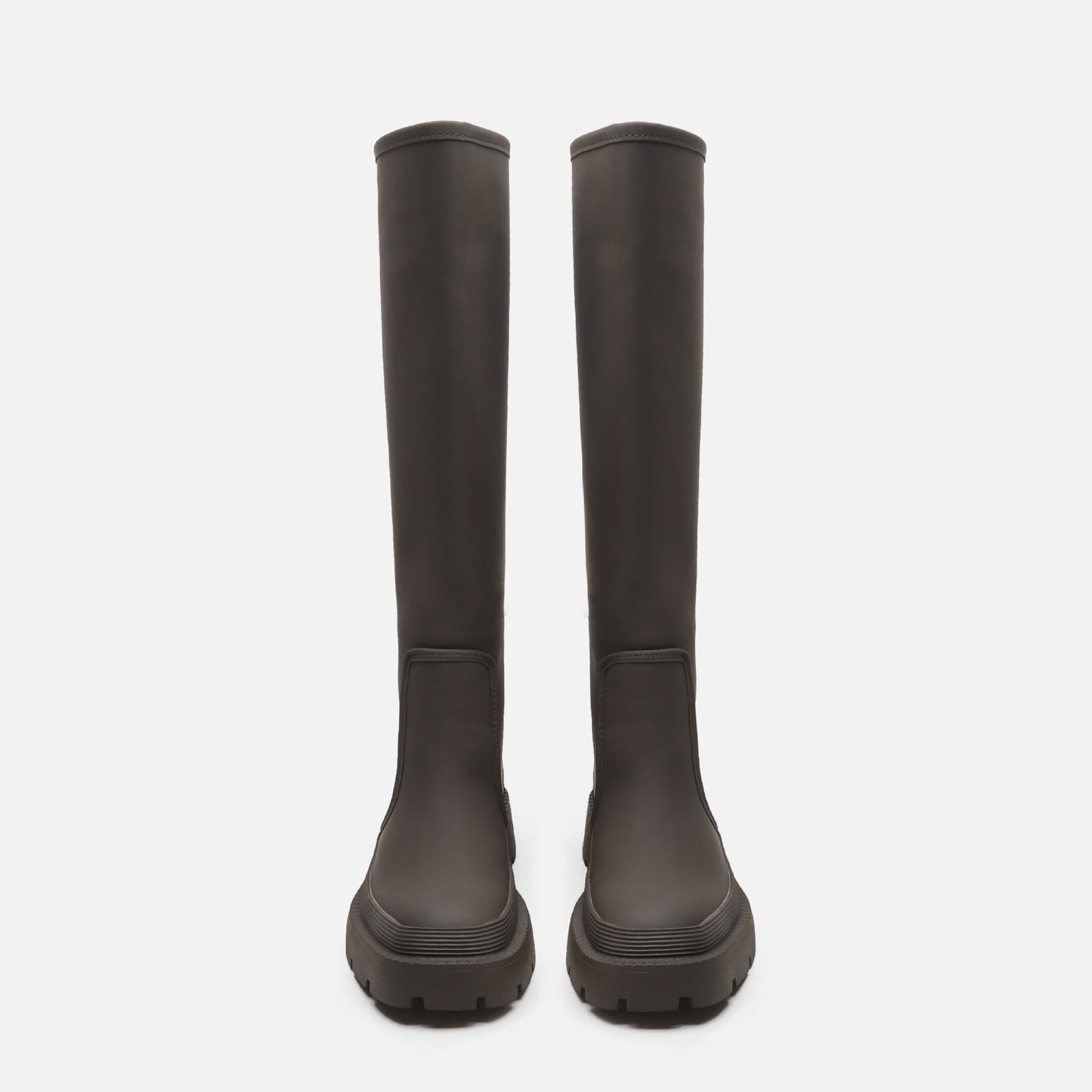 Botas Mujer Cuero Bajo Heel Invierno - Vestiria