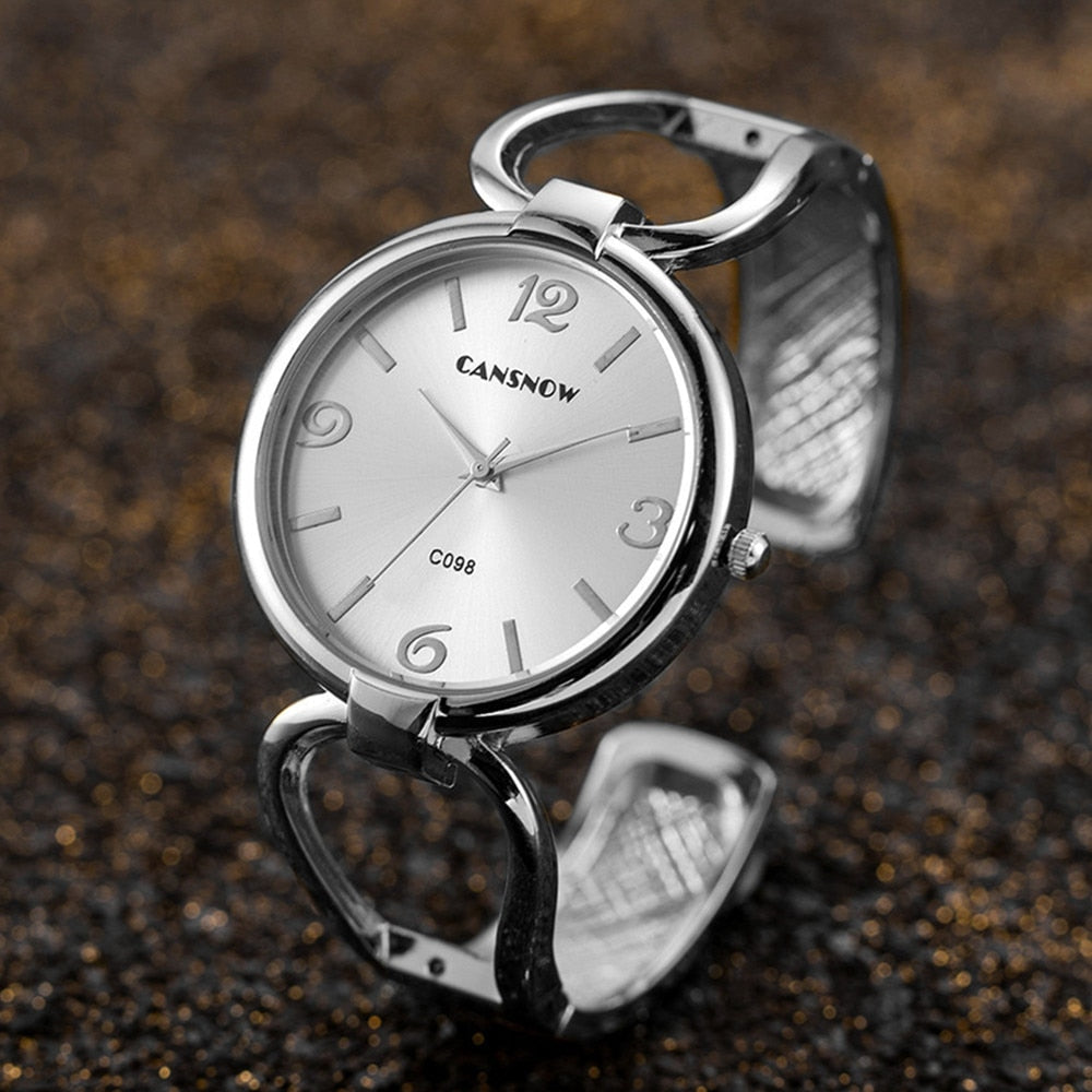 Reloj Pulsera Brillante Mujer
