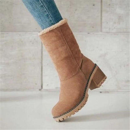 Botas Piel Mujer Moda Invierno