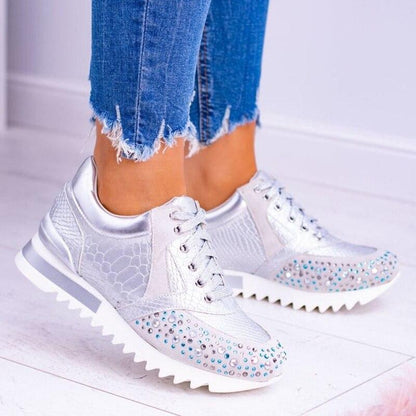 Zapatillas Mujer Estampado Floral Elegantes