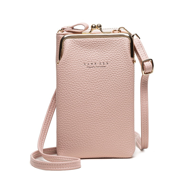 Bolso móvil compacto con correa regulable