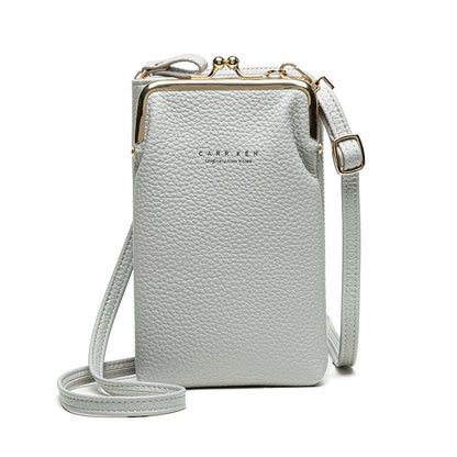 Bolso móvil compacto con correa regulable