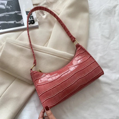 Bolso Bandolera Mujer Piel Imitación Brillante