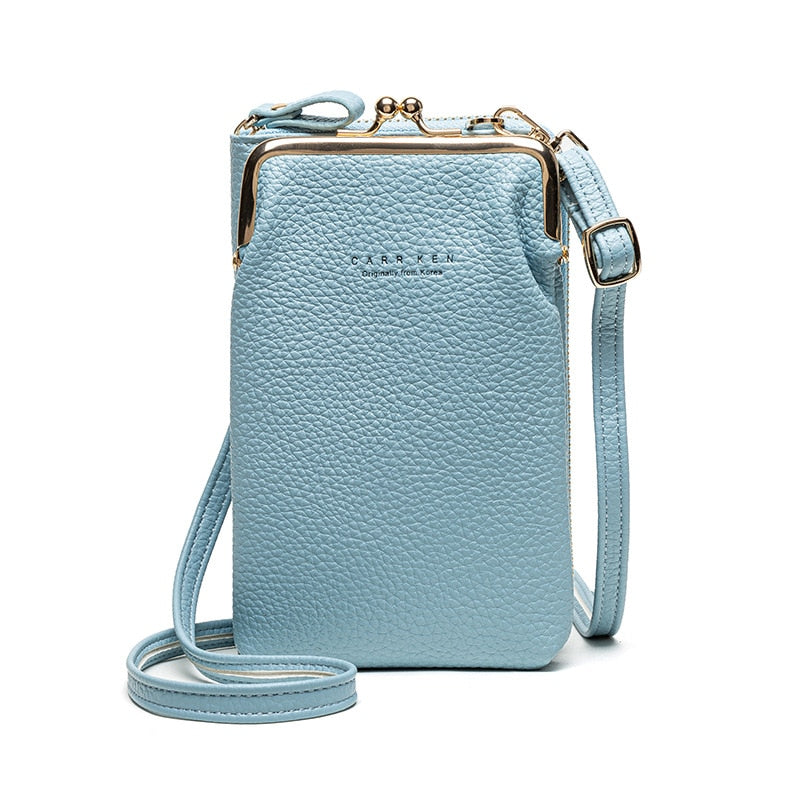 Bolso móvil compacto con correa regulable