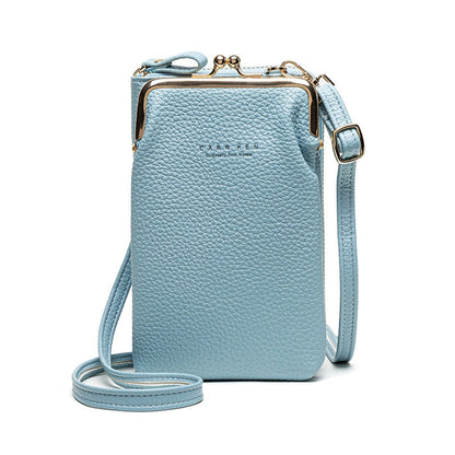 Bolso móvil compacto con correa regulable