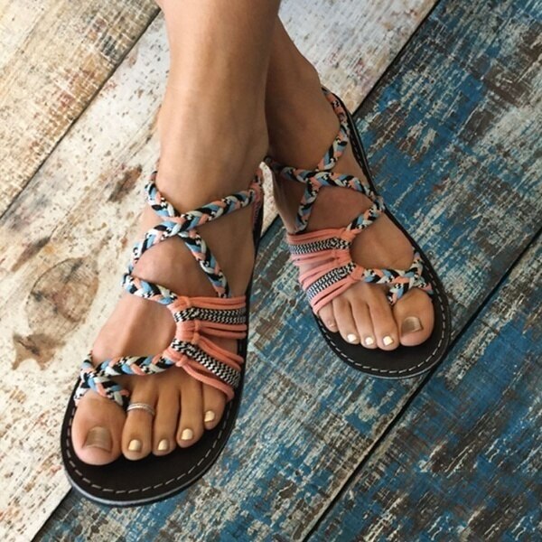 Sandalias Mujer Verano Cómodas y Elegantes - Vestiria
