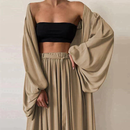 Conjunto 3 Piezas Mujer Elegante