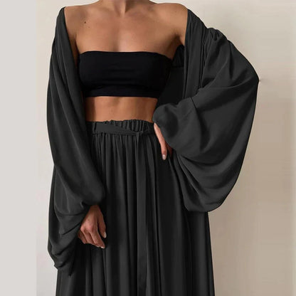 Conjunto 3 Piezas Mujer Elegante