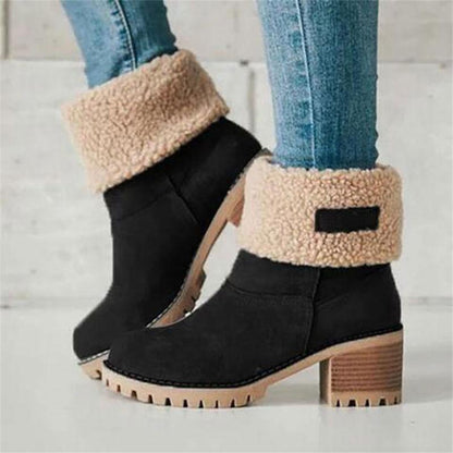 Botas Piel Mujer Moda Invierno - Vestiria