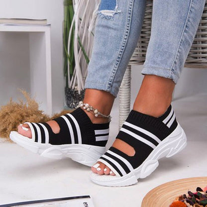 Sandalias Mujer de Verano con Plataforma Alta - Vestiria