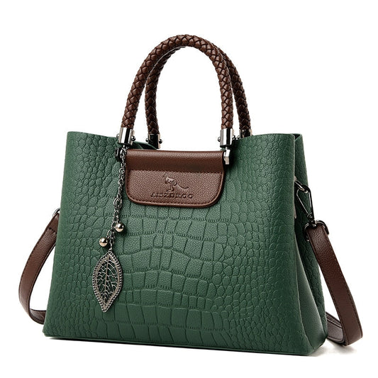 Bolso Cuero Natural Mujer Elegante - Vestiria