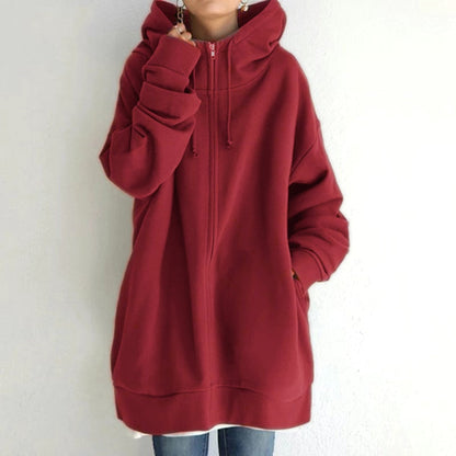 Sudadera Invierno Grande Con Capucha Abrigadora