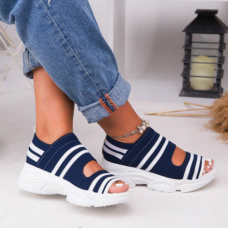 Sandalias Mujer de Verano con Plataforma Alta