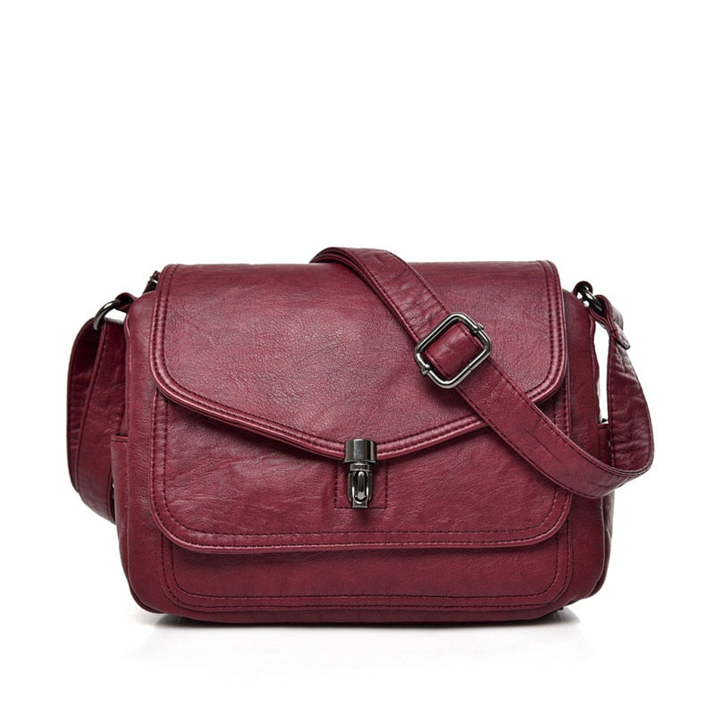 Bolso bandolera elegante con correa regulable