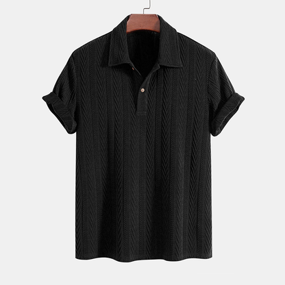 Camisa Punto Estampado Elegante Mujer