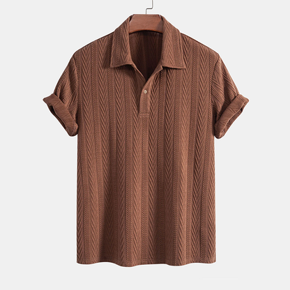 Camisa Punto Estampado Elegante Mujer - Vestiria