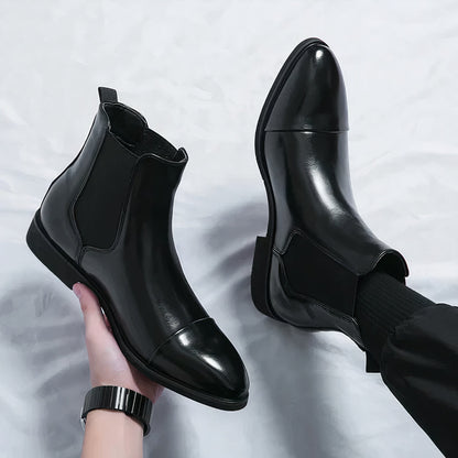 Botas Chelsea Hombre Cuero Clásicas - Vestiria