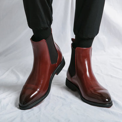 Botas Chelsea Hombre Cuero Clásicas