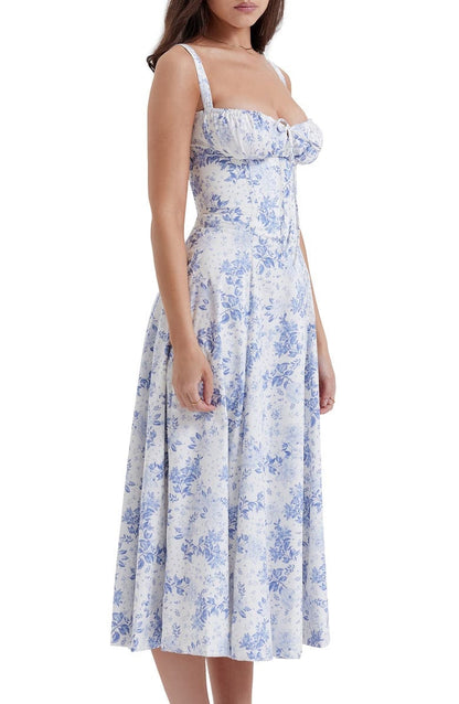 Vestido Cuerpo Cintura Alta Elegante