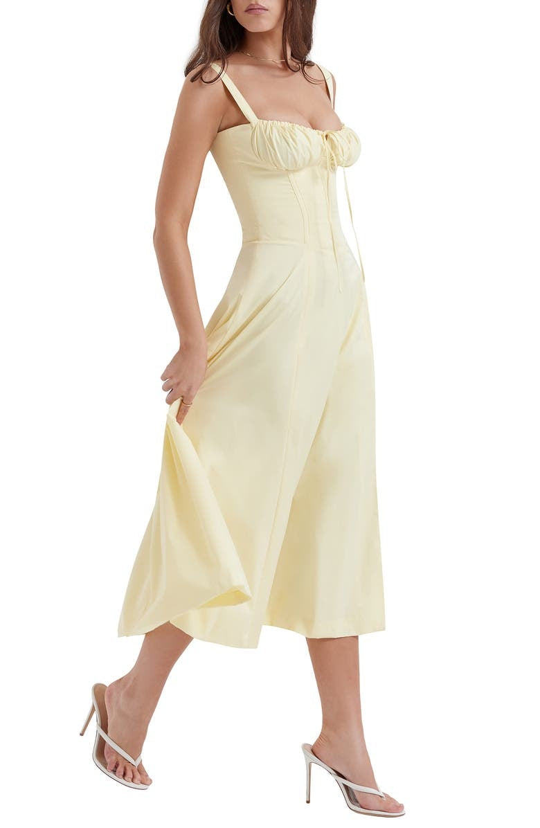 Vestido Cuerpo Cintura Alta Elegante