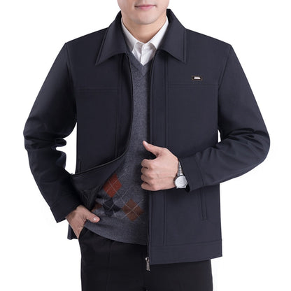 Chaquetas Hombre Clásicas Elegantes Cuello Solapa