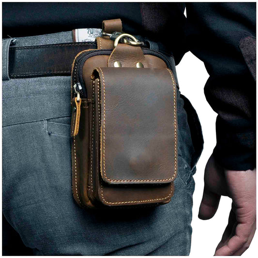 Cinturón de cuero bandolera elegante hombre - Vestiria